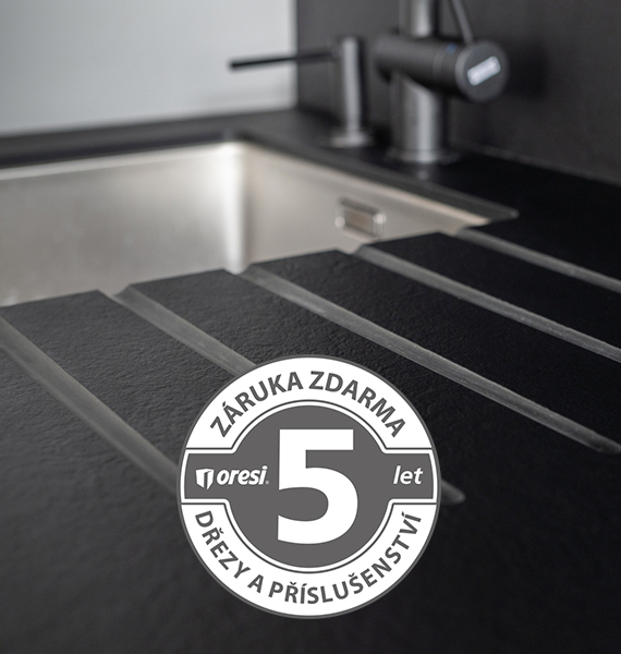 Záruka na dřezy a příslušenství